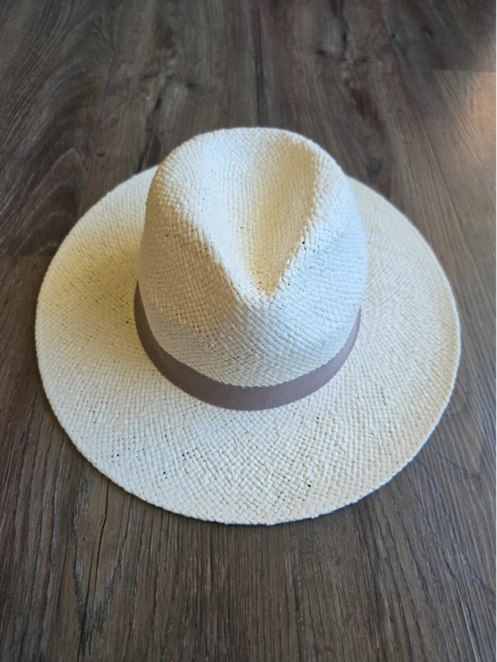 J. Jill Beige summer sun hat